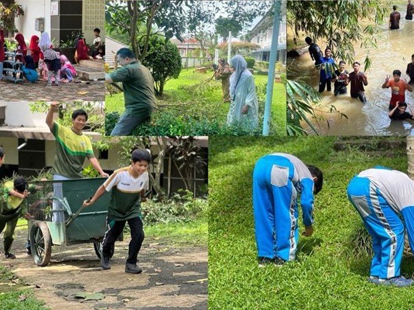 World Cleanup Day 2025 di SMART Ekselensia Indonesia