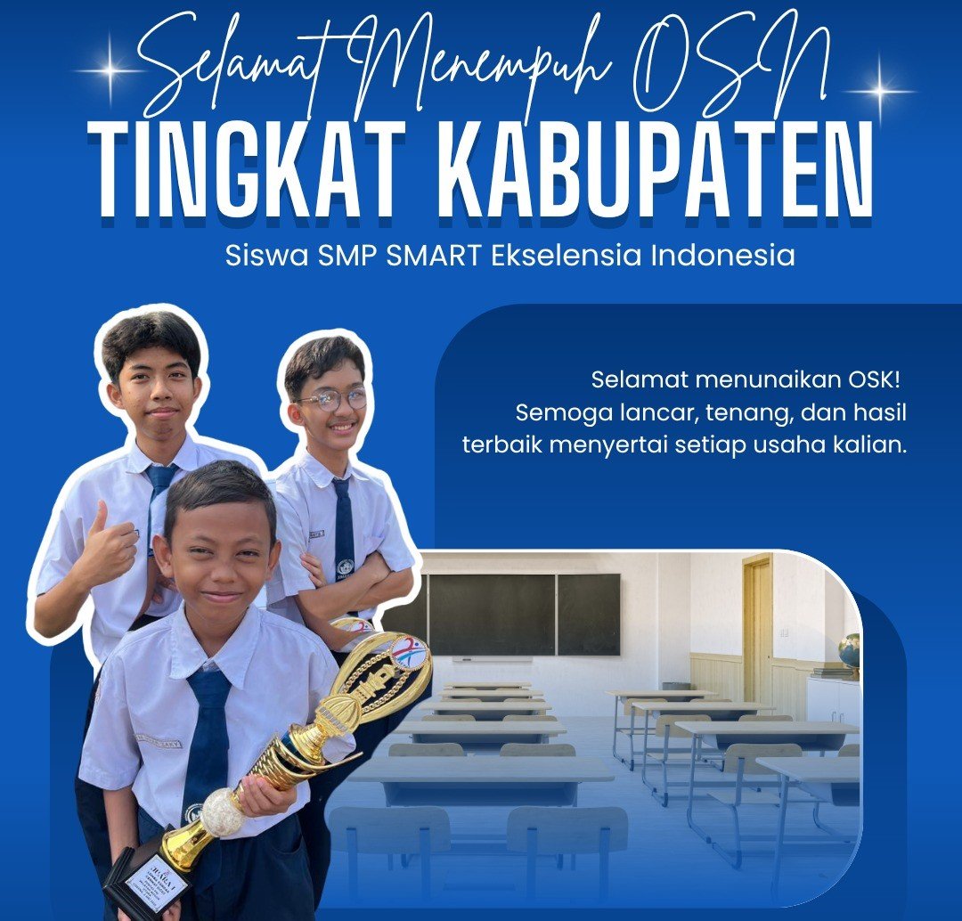 Siswa SMP SMART Ekselensia Indonesia mengikuti Olimpiade Sains Kabupaten (OSK) 2026 tingkat Kabupaten Bogor